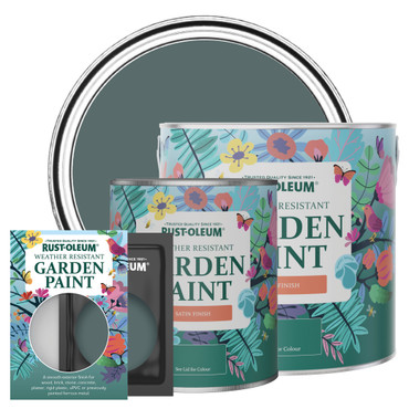 Garden Paint, Satin Finish - DEEP SEA