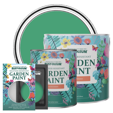 Garden Paint, Satin Finish - EMERALD