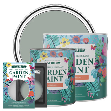 Garden Paint, Satin Finish - PITCH GREY