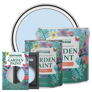 Garden Paint, Satin Finish - POWDER BLUE