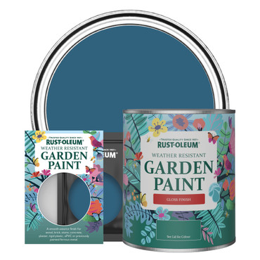 Garden Paint, Gloss Finish - COBALT