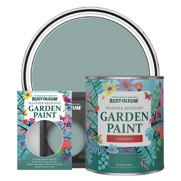 Garden Paint, Gloss Finish - GRESHAM BLUE