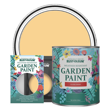 Garden Paint, Gloss Finish - MUSTARD