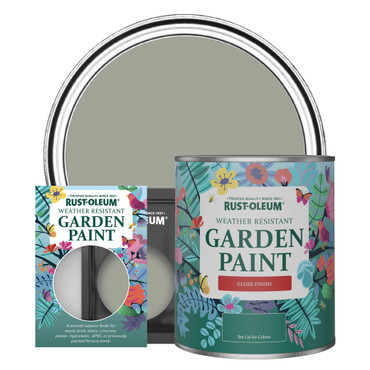 Garden Paint, Gloss Finish - TEA LEAF