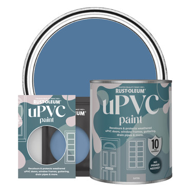 uPVC Paint, Satin Finish - BLUE SILK