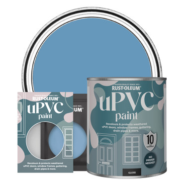 uPVC Paint, Gloss Finish - CORNFLOWER BLUE