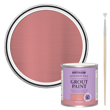 Kitchen Grout Paint - Rose Gold 250ml