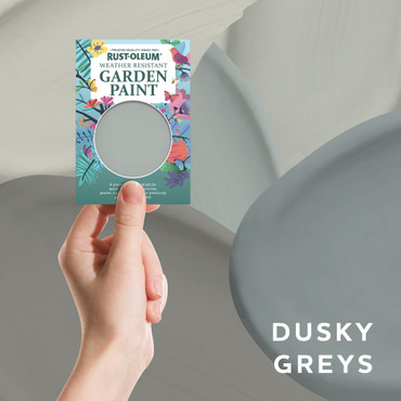 Garden Paint Samples - Dusky Greys Tester Box