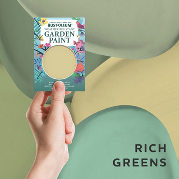 Garden Paint Samples - Rich Greens Tester Box