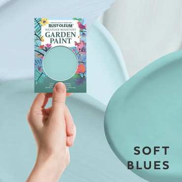 Garden Paint Samples - Soft Blues Tester Box