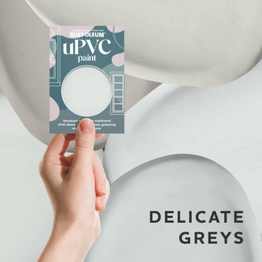 uPVC Paint Samples - Delicate Greys Tester Box