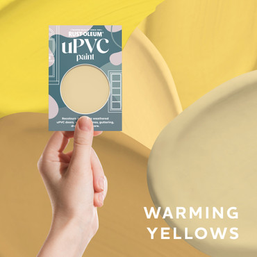 uPVC Paint Samples - Warming Yellows Tester Box