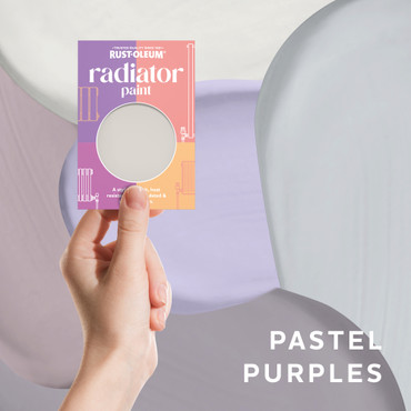 Radiator Paint Samples - Pastel Purples Tester Box