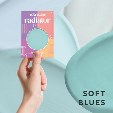 Radiator Paint Samples - Soft Blues Tester Box