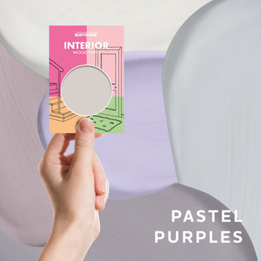 Interior Wood Paint Samples - Pastel Purples Tester Box