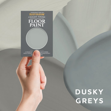 Floor (Wood & Concrete) Paint Samples - Dusky Greys Tester Box