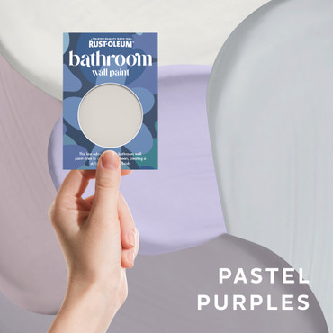 Bathroom Wall & Ceiling Paint Samples - Pastel Purples Tester Box