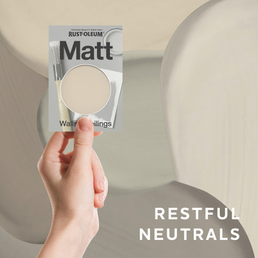 Wall & Ceiling Matt Emulsion Paint Samples - Restful Neutrals Tester Box