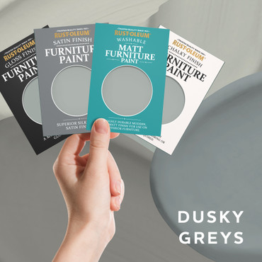 Furniture Paint Samples - Dusky Greys Tester Box
