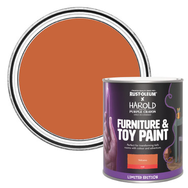 Furniture & Toy Paint, Matt Finish - Volcano 750ml