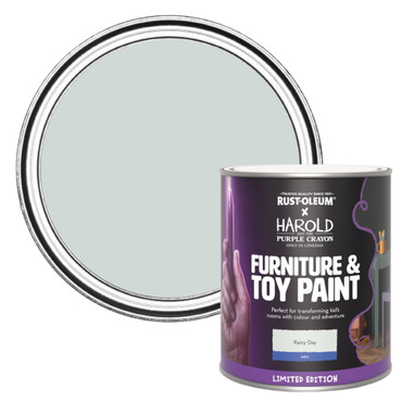 Furniture & Toy Paint, Satin Finish - Rainy Day 750ml