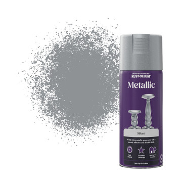 Metallic Spray Paint - Elegant Silver 400ml