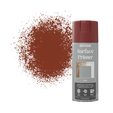 Surface Primer Spray Paint, Matt Finish - Red 400ml