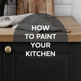 How to paint your kitchen cupboards