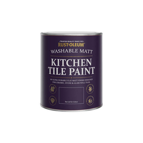 Kitchen Tile Paint, Matt Finish - BLACK SAND