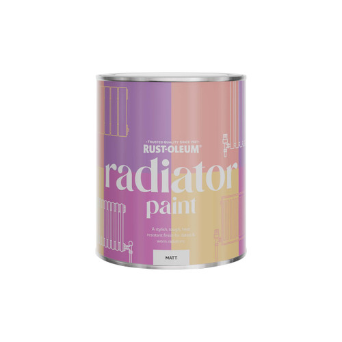 Radiator Paint, Matt Finish - Grape Soda