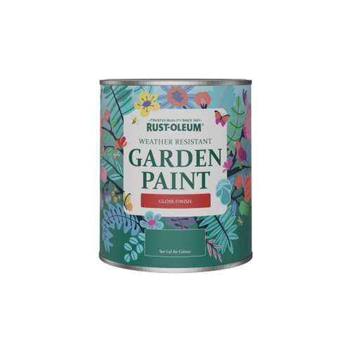 Garden Paint, Gloss Finish - EVENING BLUE