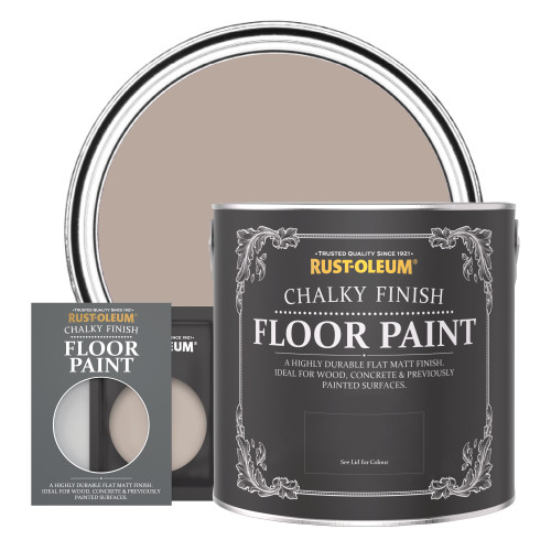 Floor Wood & Concrete Paint, Chalky Finish - Oatfield