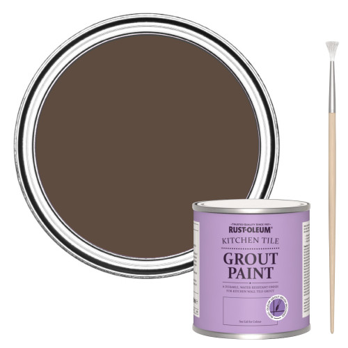 Kitchen Grout Paint - Coffee Bean 250ml