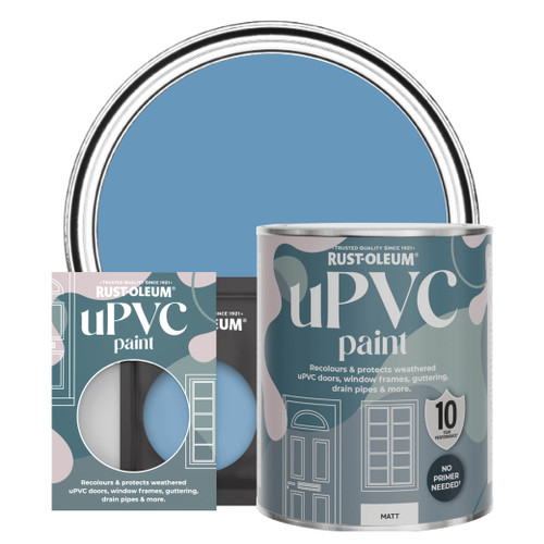 uPVC Paint, Matt Finish - CORNFLOWER BLUE