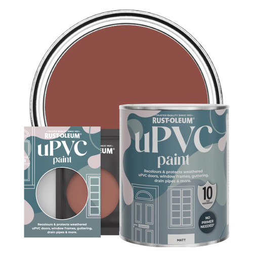 uPVC Paint, Matt Finish - FIRE BRICK