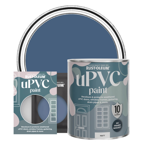 uPVC Paint, Matt Finish - INK BLUE