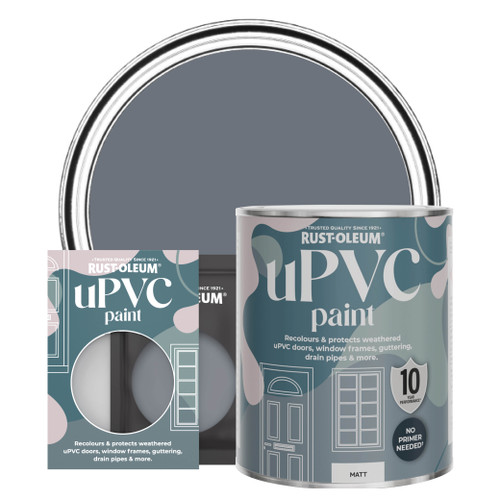 uPVC Paint, Matt Finish - MARINE GREY