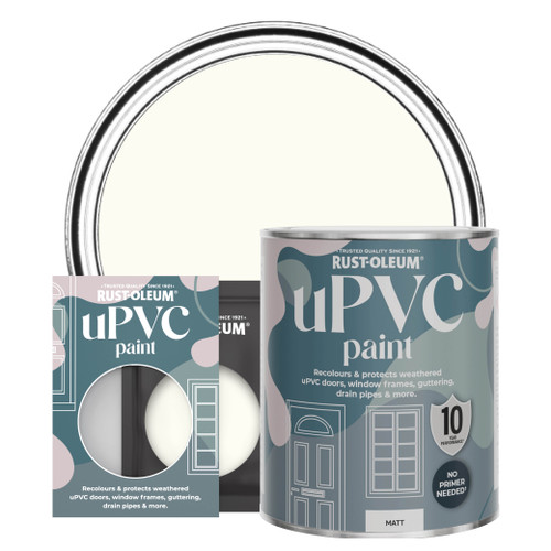 uPVC Paint, Matt Finish - PORCELAIN