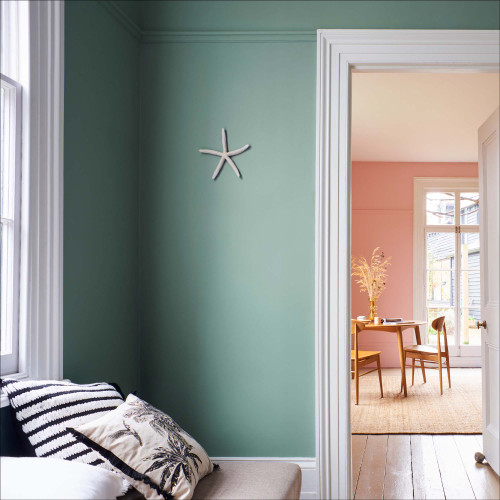 Coastal Blue Wall & Ceiling Paint Matt Blue Finish RustOleum
