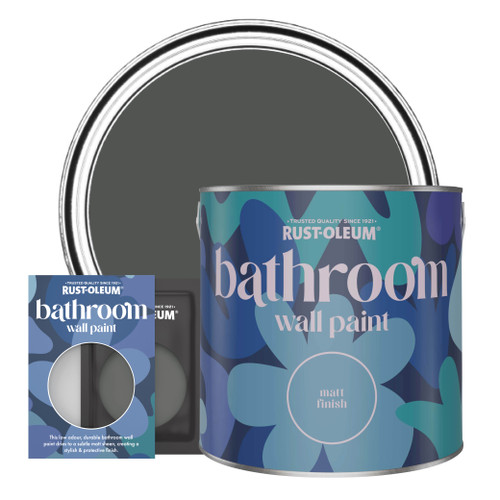 Bathroom Wall & Ceiling Paint - GRAPHITE