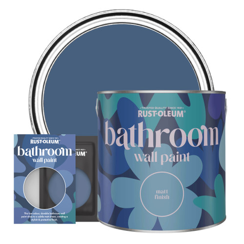 Bathroom Wall & Ceiling Paint - INK BLUE