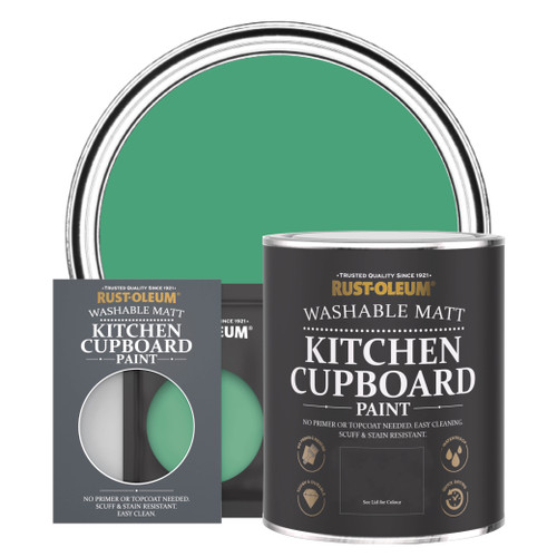 Kitchen Cupboard Paint, Matt Finish - EMERALD