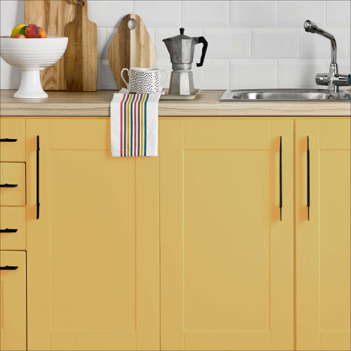 Mustard Kitchen Cupboard Paint Matt Yellow Finish