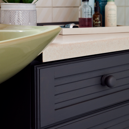Graphite Bathroom Wood & Cabinet Paint - Matt Grey