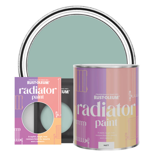 Radiator Paint, Matt Finish - Coastal Blue