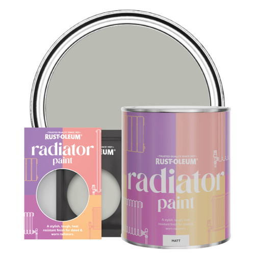 Radiator Paint, Matt Finish - Grey Tree