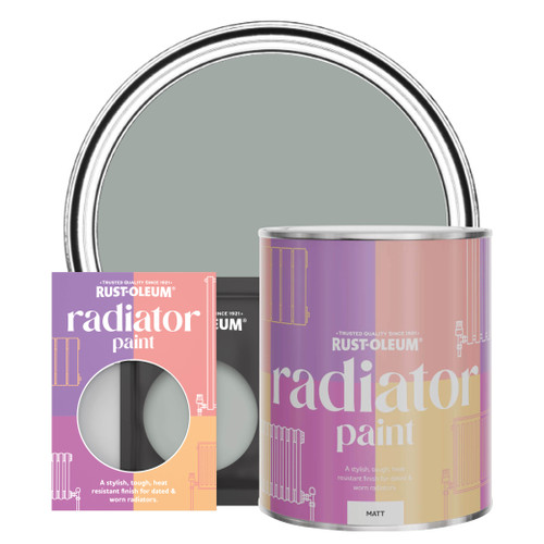 Radiator Paint, Matt Finish - Pitch Grey