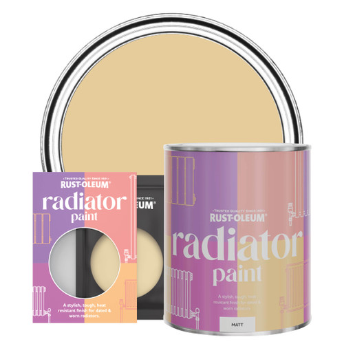 Radiator Paint, Matt Finish - Sandstorm