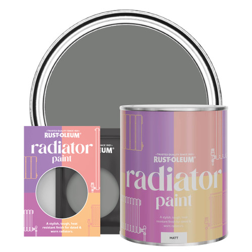 Radiator Paint, Matt Finish - Torch Grey