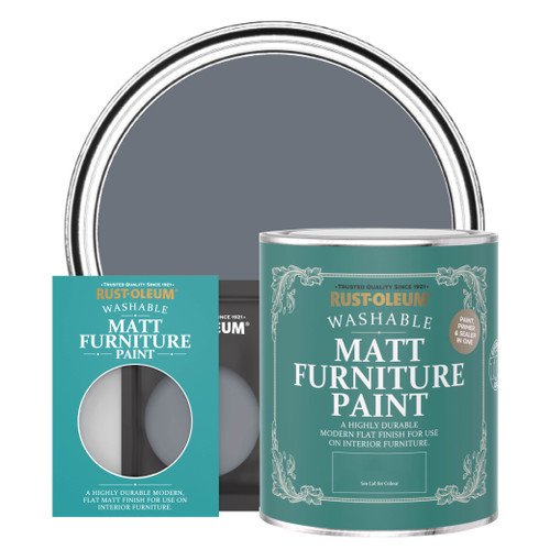 Matt Furniture Paint - MARINE GREY